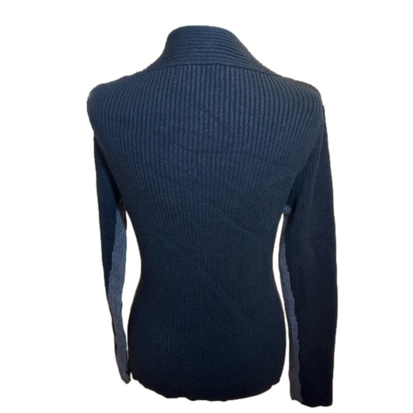 Liverpool Los Angeles Women’s Cable Twist Sweater black & grey size M - Picture 4 of 10